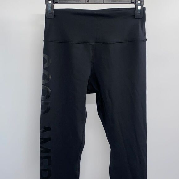Good American Performance Core Power Black Leggings Women’s Size Small or 1 - Picture 6 of 12